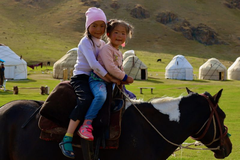Local children in Kyrgyzstan – Esa Hakulinen
