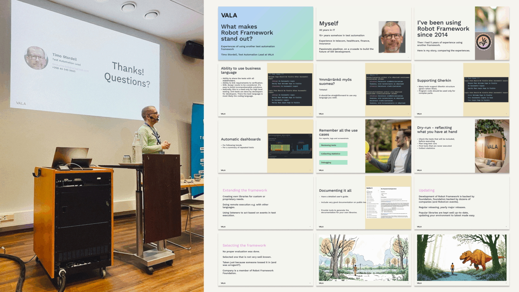 Testing assembly 2025 after talk summary - VALA